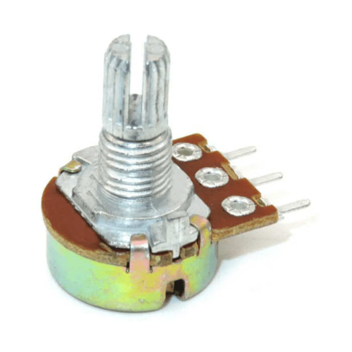 10K Ohm 3Pin 15mm Shaft Potentiometer-1